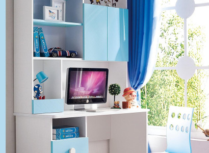 Schreibtisch Weiß Büro Möbel Sets Büromöbel komplett Set Regal Kommode Schrank